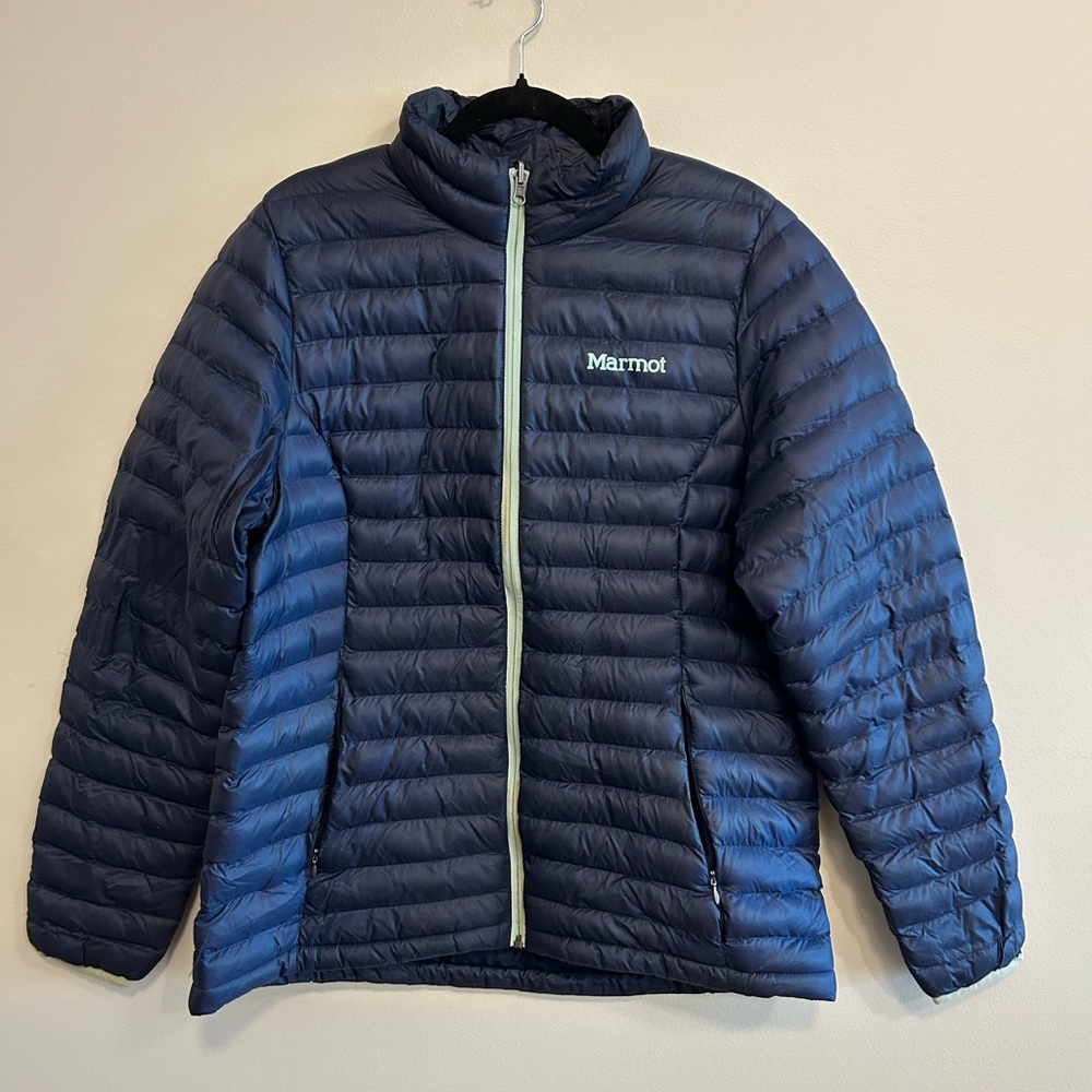 Marmot Navy Puffer Jacket